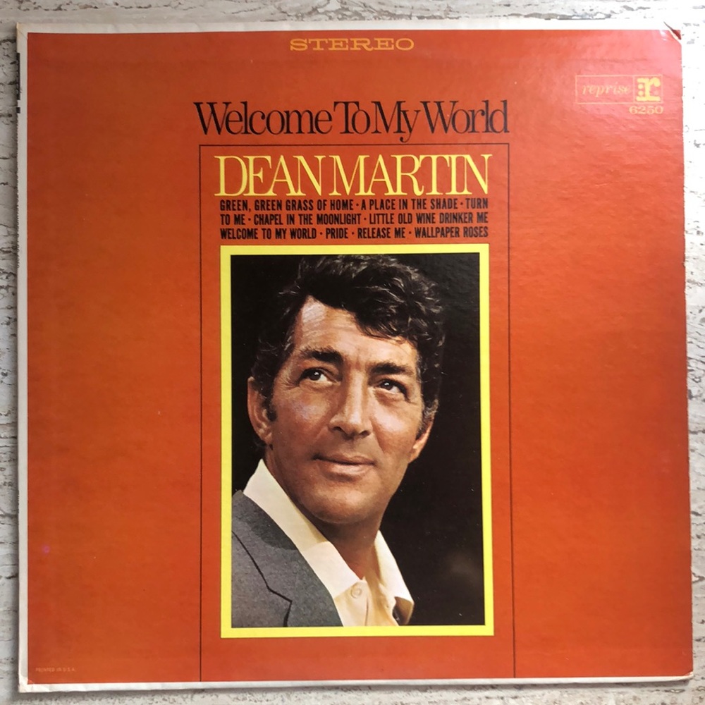 Dean Martin Welcome To My World Vinyl Lp